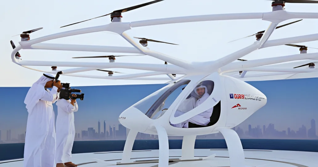 التاكسى الطائر قريبآ فى الامارات: هل ستكون وسيلة النقل المستقبلية؟