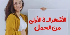 المرأة الحامل في الأشهر الثلاثة الأولى من الحمل ماذا تفعل؟