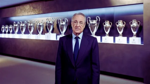 رئيس ريال مدريد أول تعليق له بعد قرار إقامة دوري السوبر