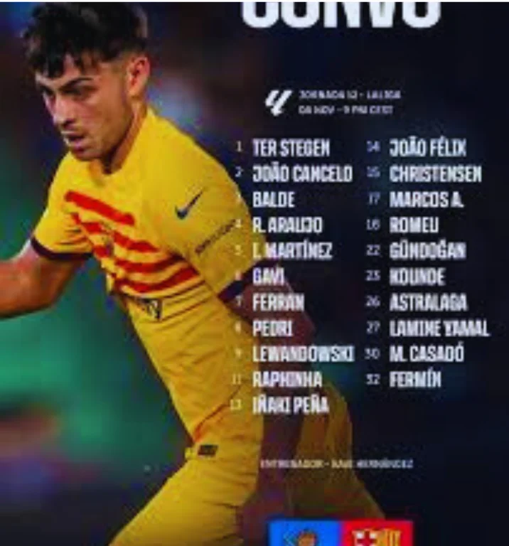 كأس السوبر الإسباني: عودة بيدري وكانسيلو إلى قائمة برشلونة 