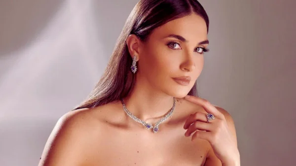 ملكة جمال لبنان 2012 رينا الشيباني تدخل القفص الذهبي بفستان مذهل