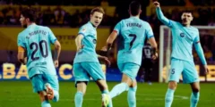 برشلونة يهزم فريق الدرجة الرابعة بفارق ضئيل ويتأهل لنهائي كأس إسبانيا