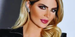 صور ساندرا رزق تظهر رشاقتها بفستان أسود رائع