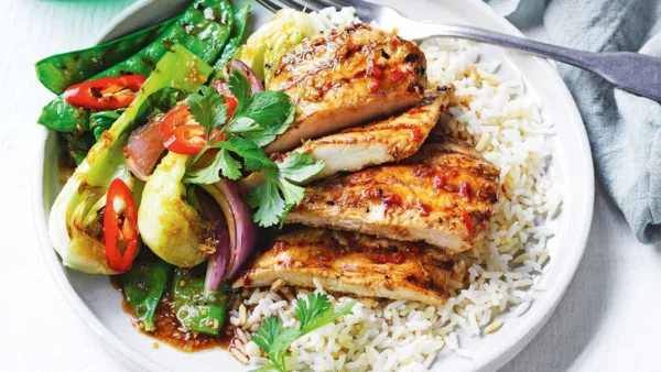 وصفات دايت: طريقة عمل وجبة غداء صحية بالدجاج