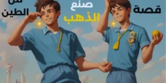 قصة صناعة الذهب من الطين