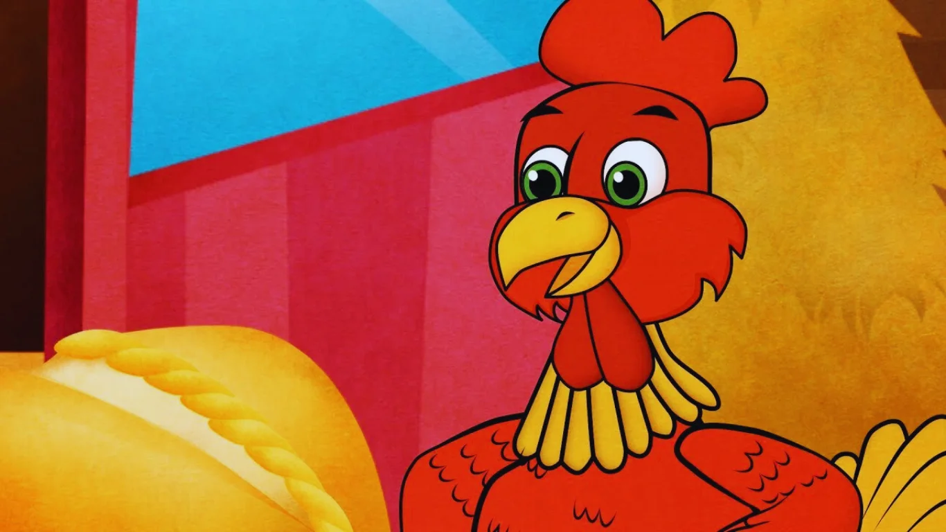 قصة الدجاجة الحمراء للاطفال