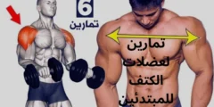 أقوى 7 تمارين لعضلات الكتف للمبتدئين